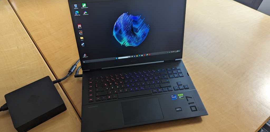 HP Omen 17 (2023) Produktbild Test