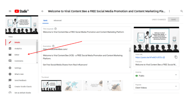 How To Edit a YouTube Video Without Losing The Link Or Stats image 3
