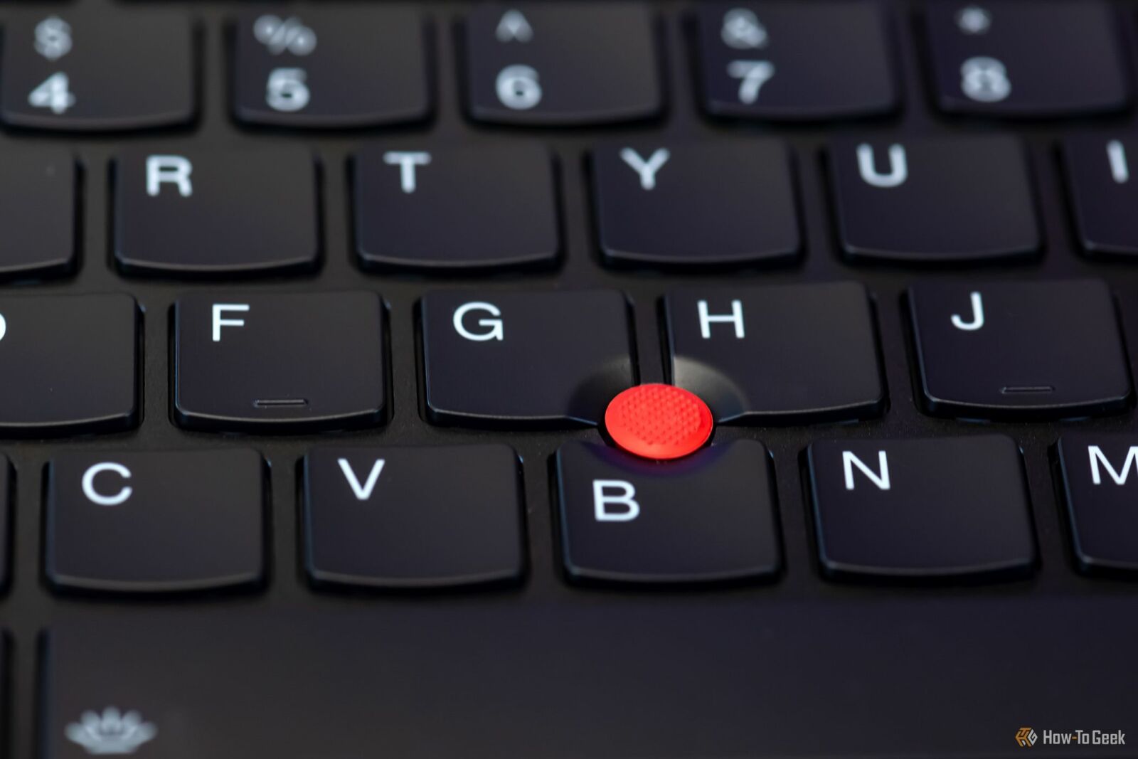 TrackPoint on the Lenovo ThinkPad Z16 Gen 2 AMD.