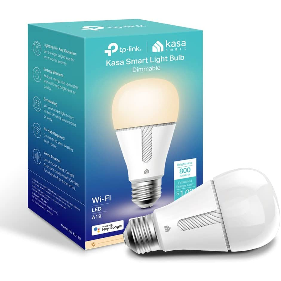 Kasa smart bulb white a19