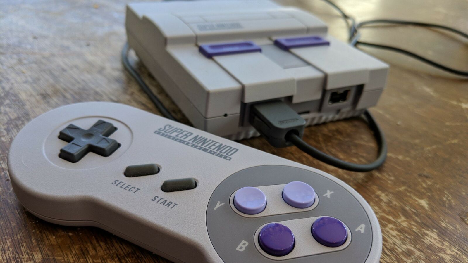 SNES Classic up-close