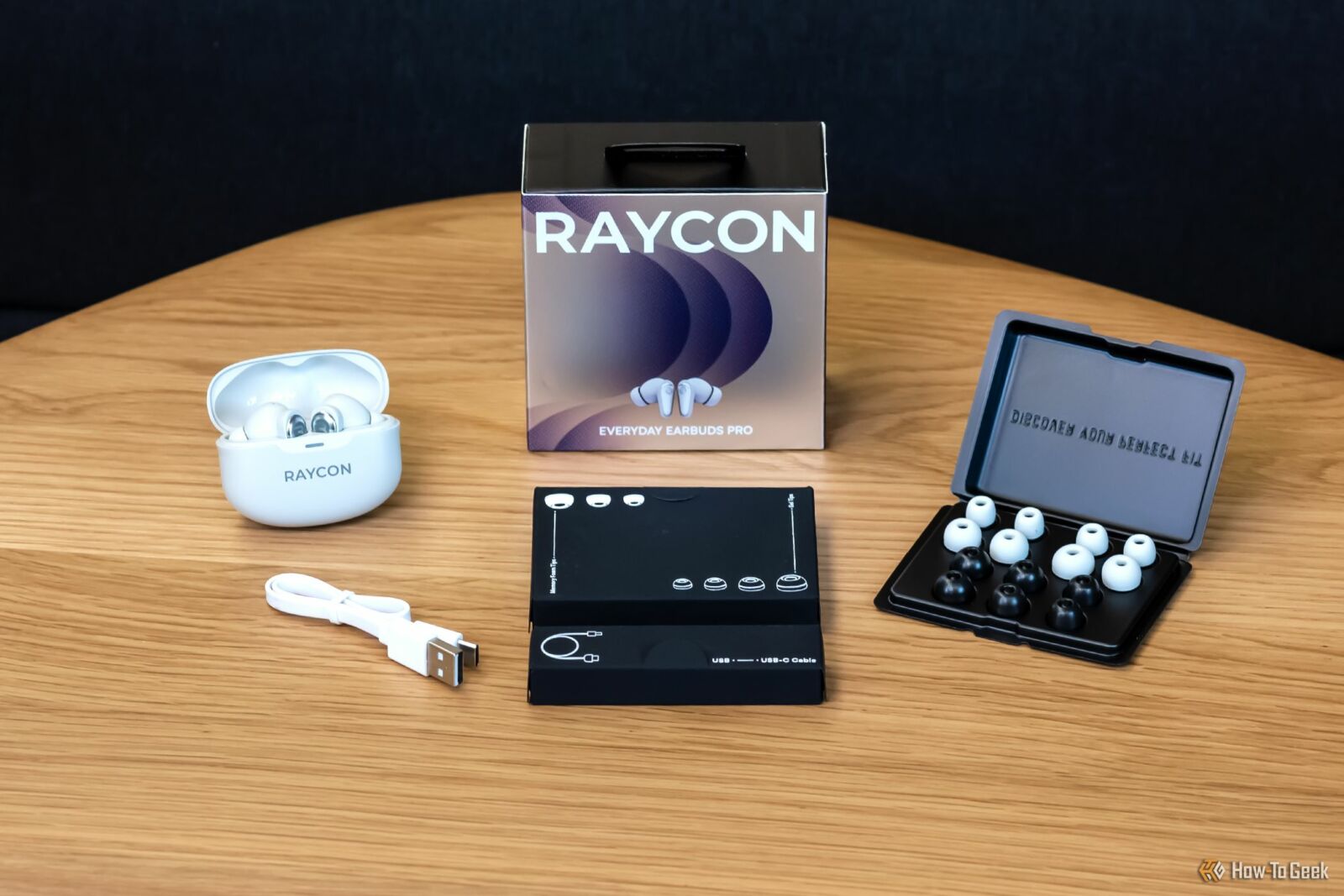 The Raycon Everyday Earbuds Pro with their box