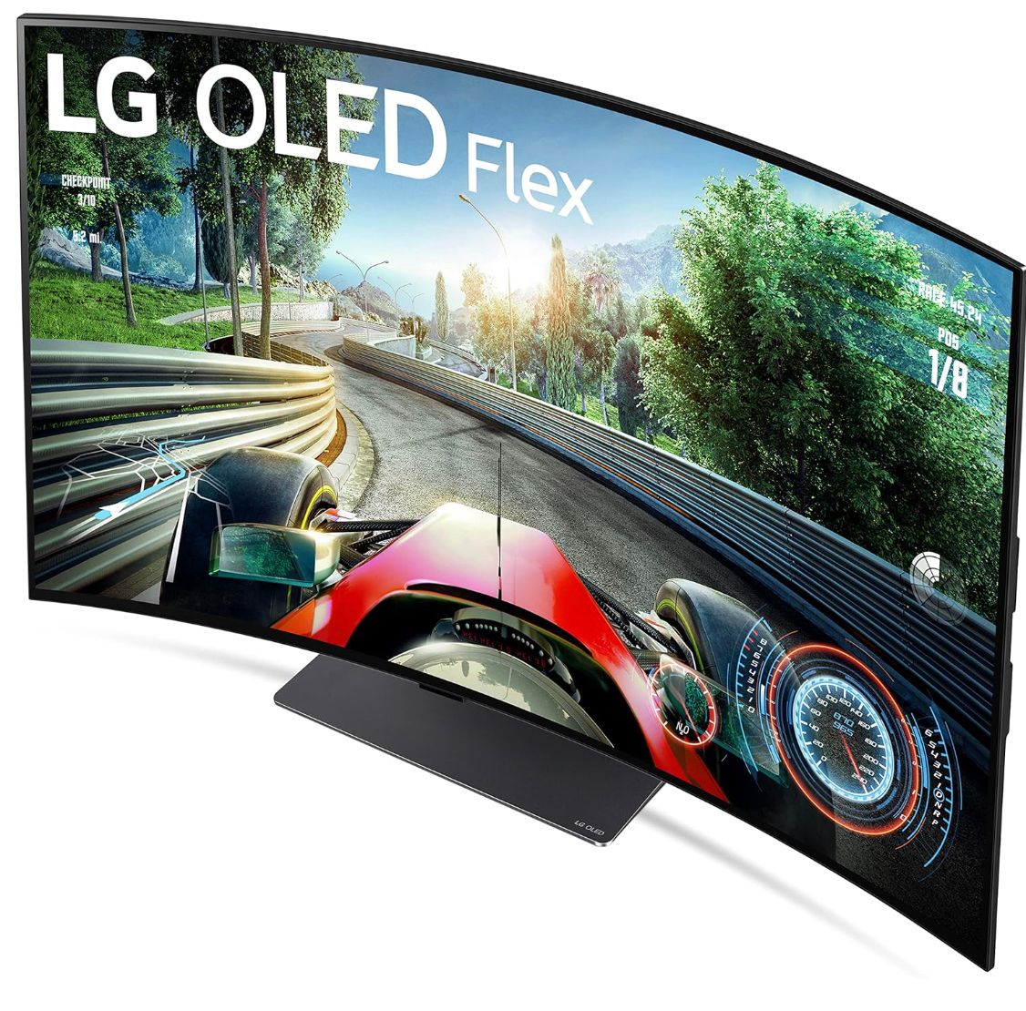 LG 42LX3QPUA OLED Flex Smart TV.